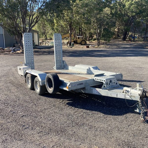Plant Trailer - Transport - Earthworks & Earthmoving Equipment Hire Perth - JEDS Contracting